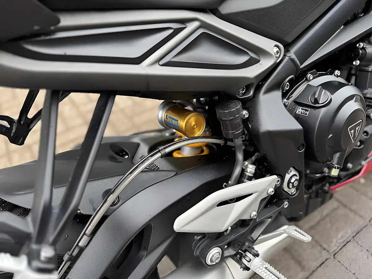 Used 2023 Triumph Street Triple RS RS Red - Interior and Exterior details 15