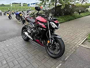 Used 2023 Triumph Street Triple RS RS Red - Interior and Exterior details 4