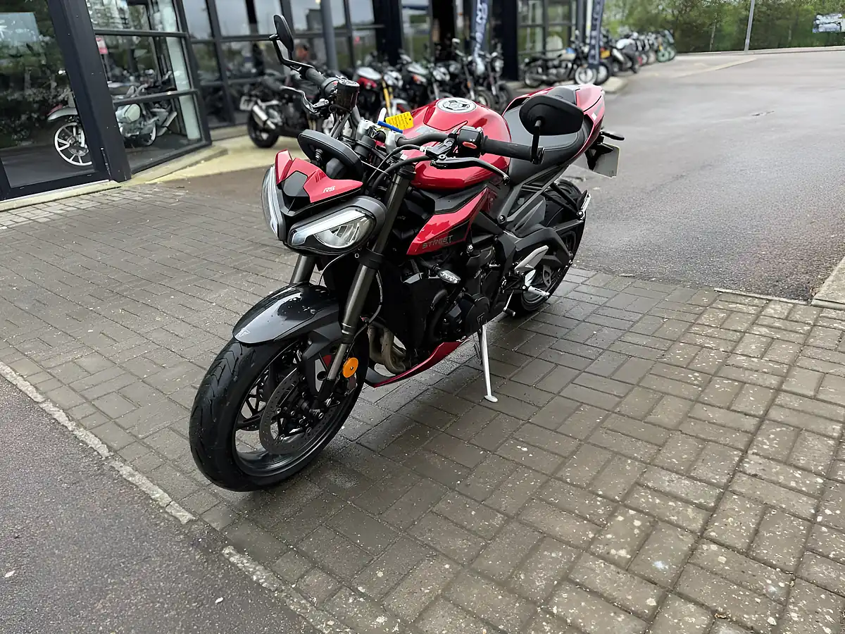 Used 2023 Triumph Street Triple RS RS Red - Interior and Exterior details 6