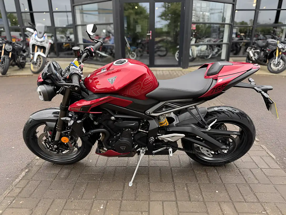 Used 2023 Triumph Street Triple RS RS Red - Interior and Exterior details 7