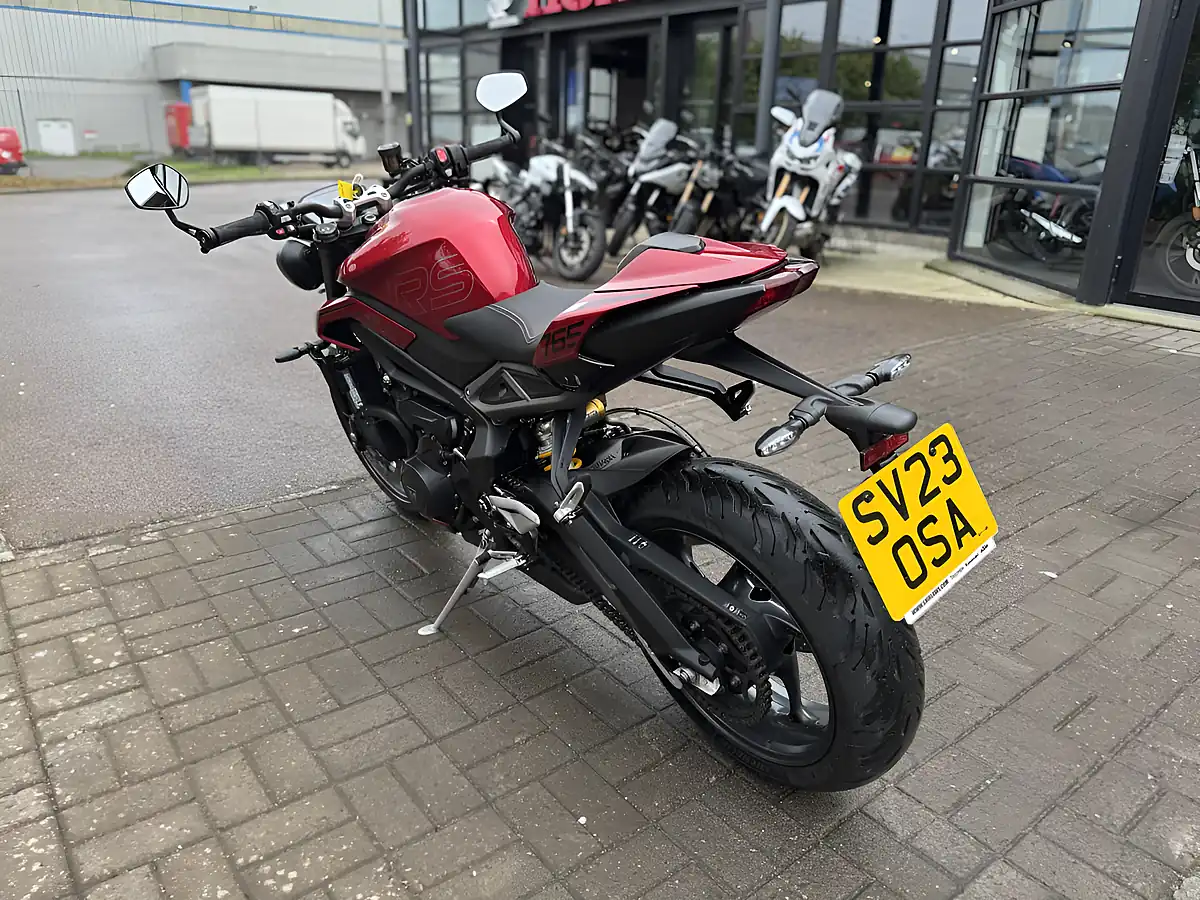 Used 2023 Triumph Street Triple RS RS Red - Interior and Exterior details 8