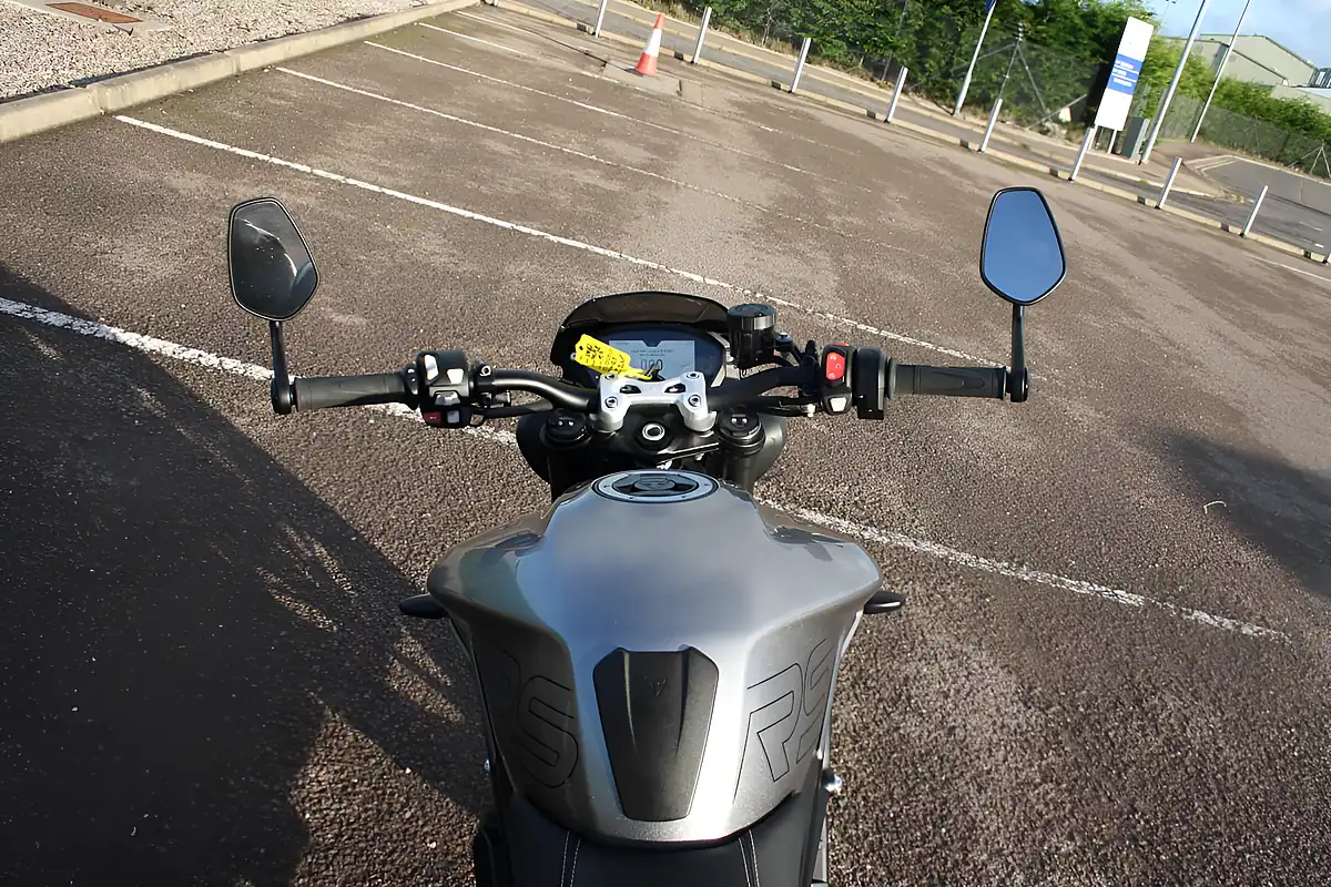 Used 2023 Triumph Street Triple RS RS Silver - Interior and Exterior details 11
