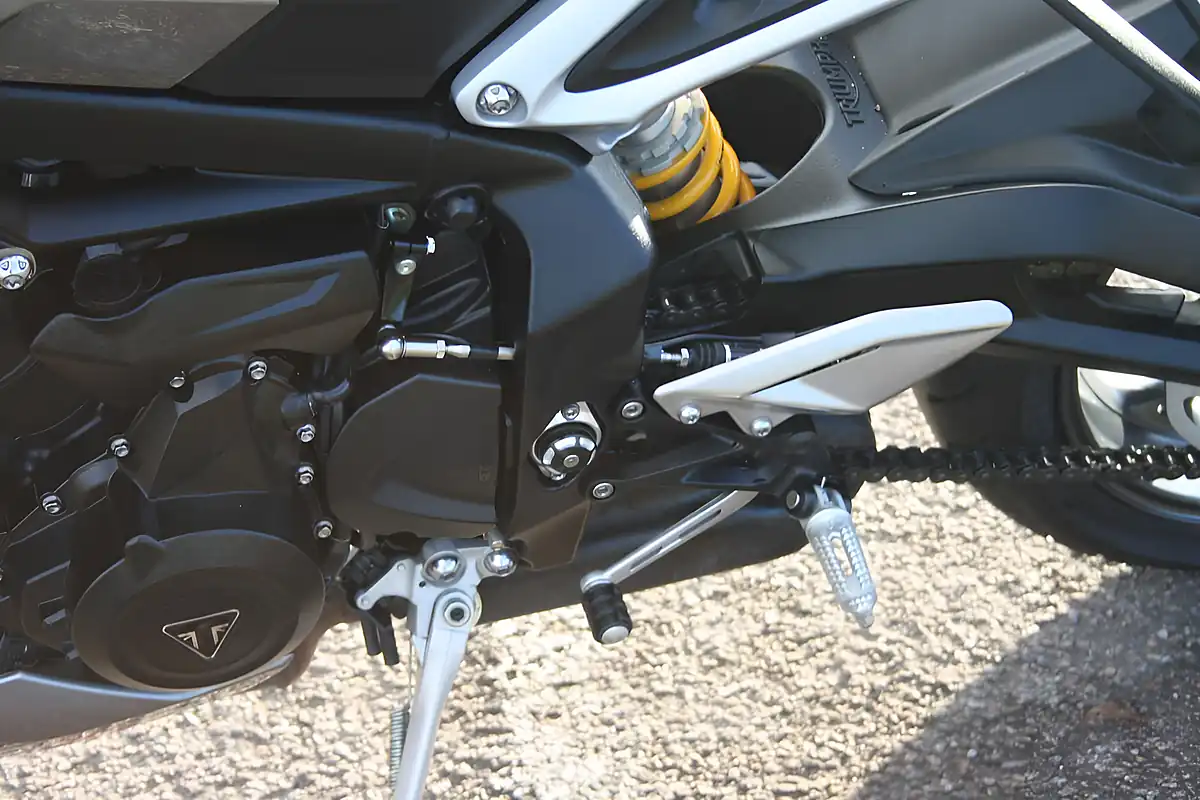 Used 2023 Triumph Street Triple RS RS Silver - Interior and Exterior details 19