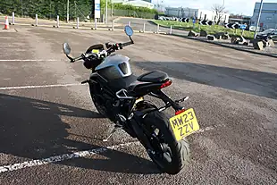 Used 2023 Triumph Street Triple RS RS Silver - Interior and Exterior details 9