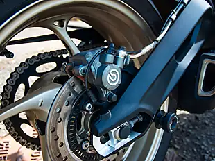 Used 2023 Triumph Street Triple RS White - Interior and Exterior details 13