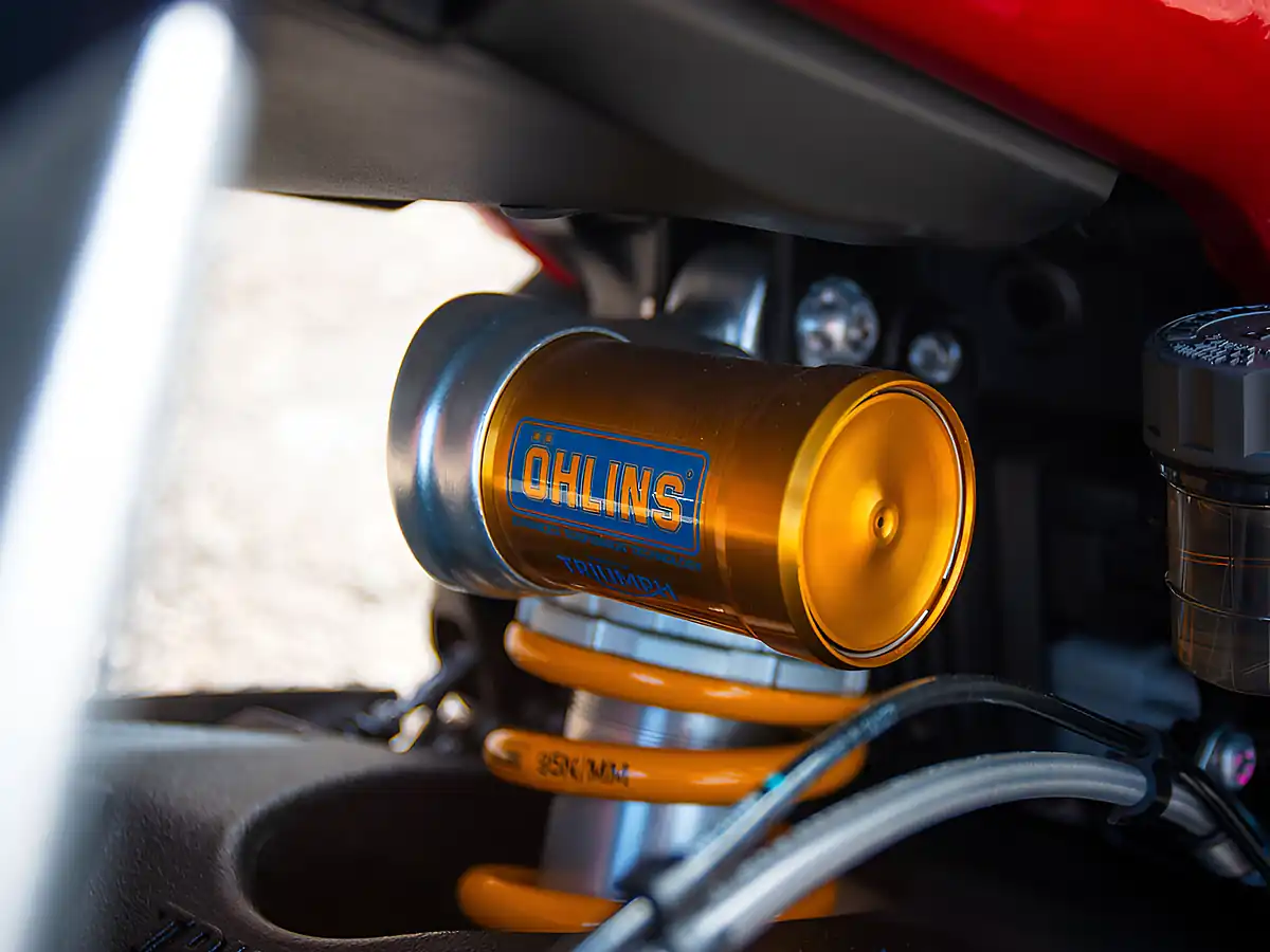 Used 2023 Triumph Street Triple RS White - Interior and Exterior details 17