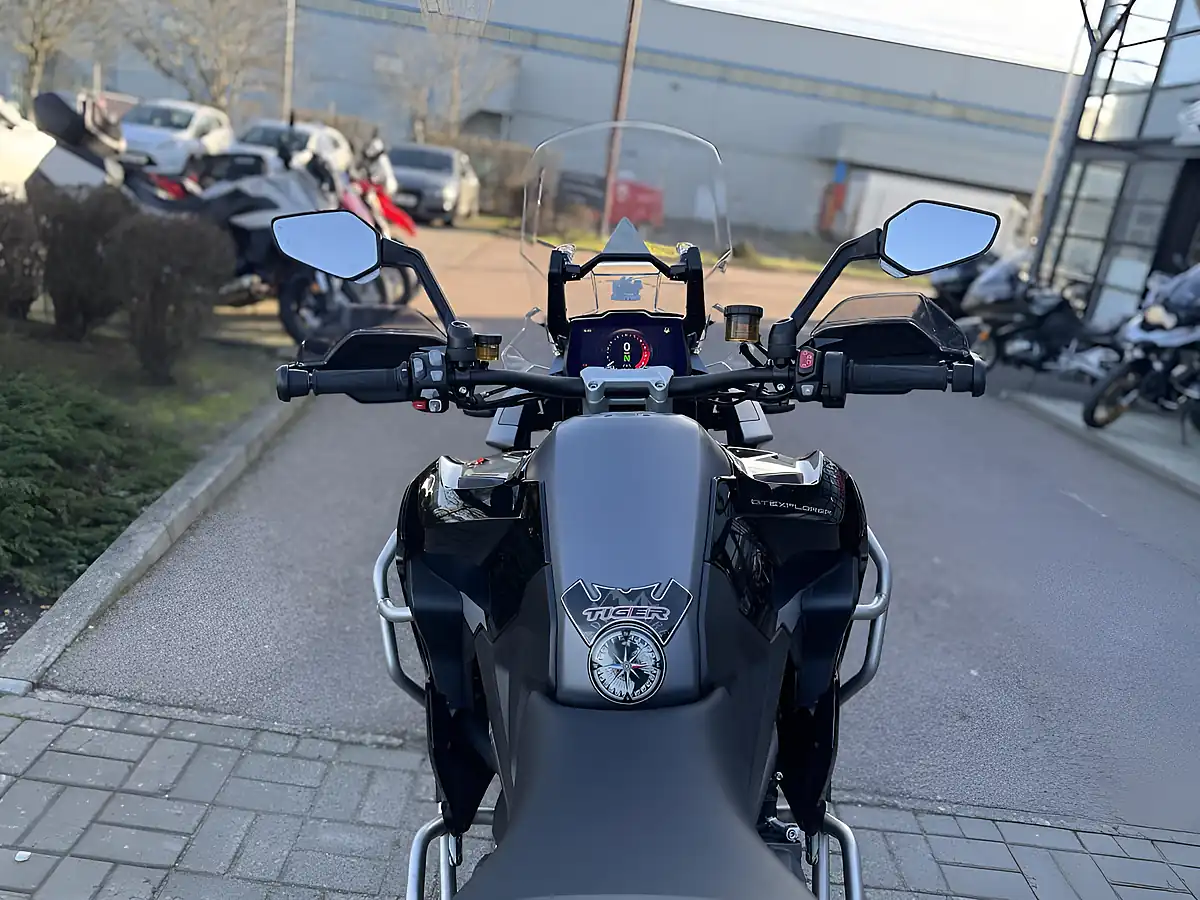 Used 2023 Triumph Tiger 1200 GT Explorer Black - Interior and Exterior details 10