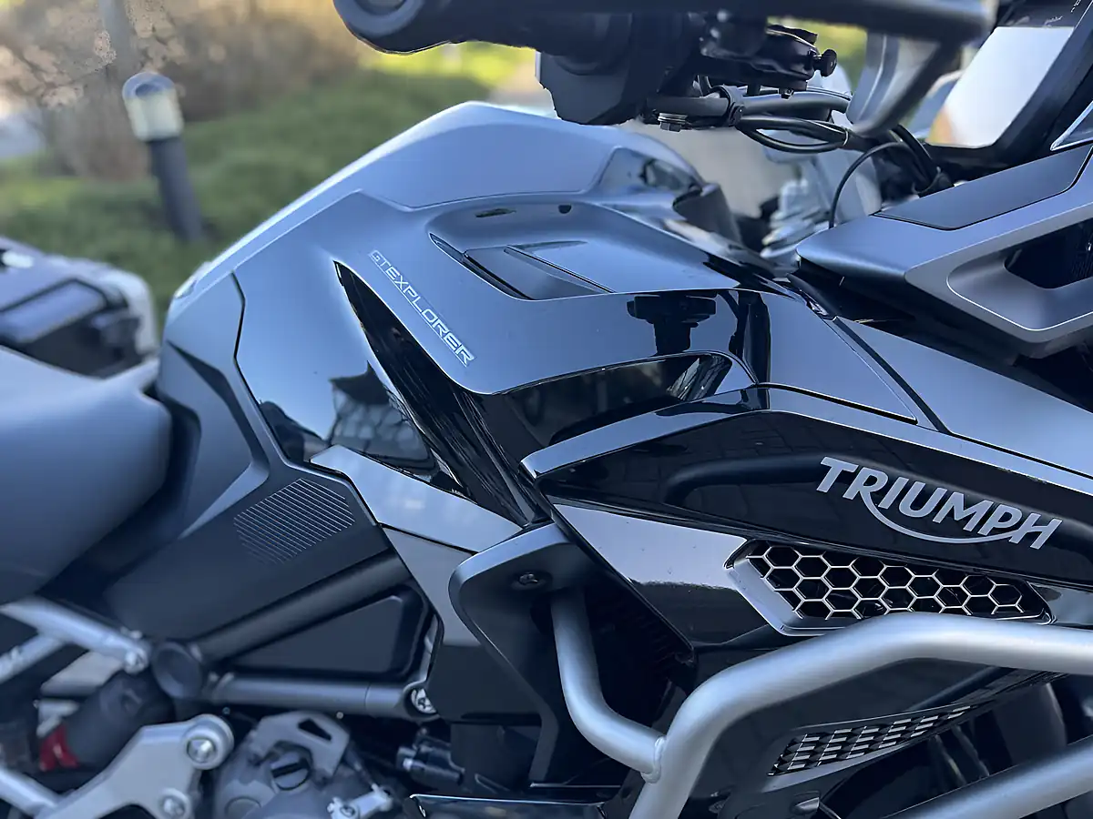 Used 2023 Triumph Tiger 1200 GT Explorer Black - Interior and Exterior details 14