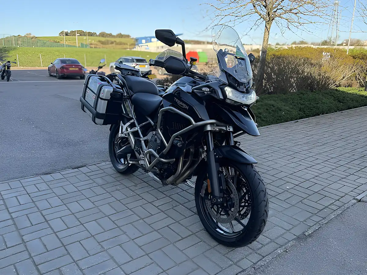 Used 2023 Triumph Tiger 1200 GT Explorer Black - Interior and Exterior details 3