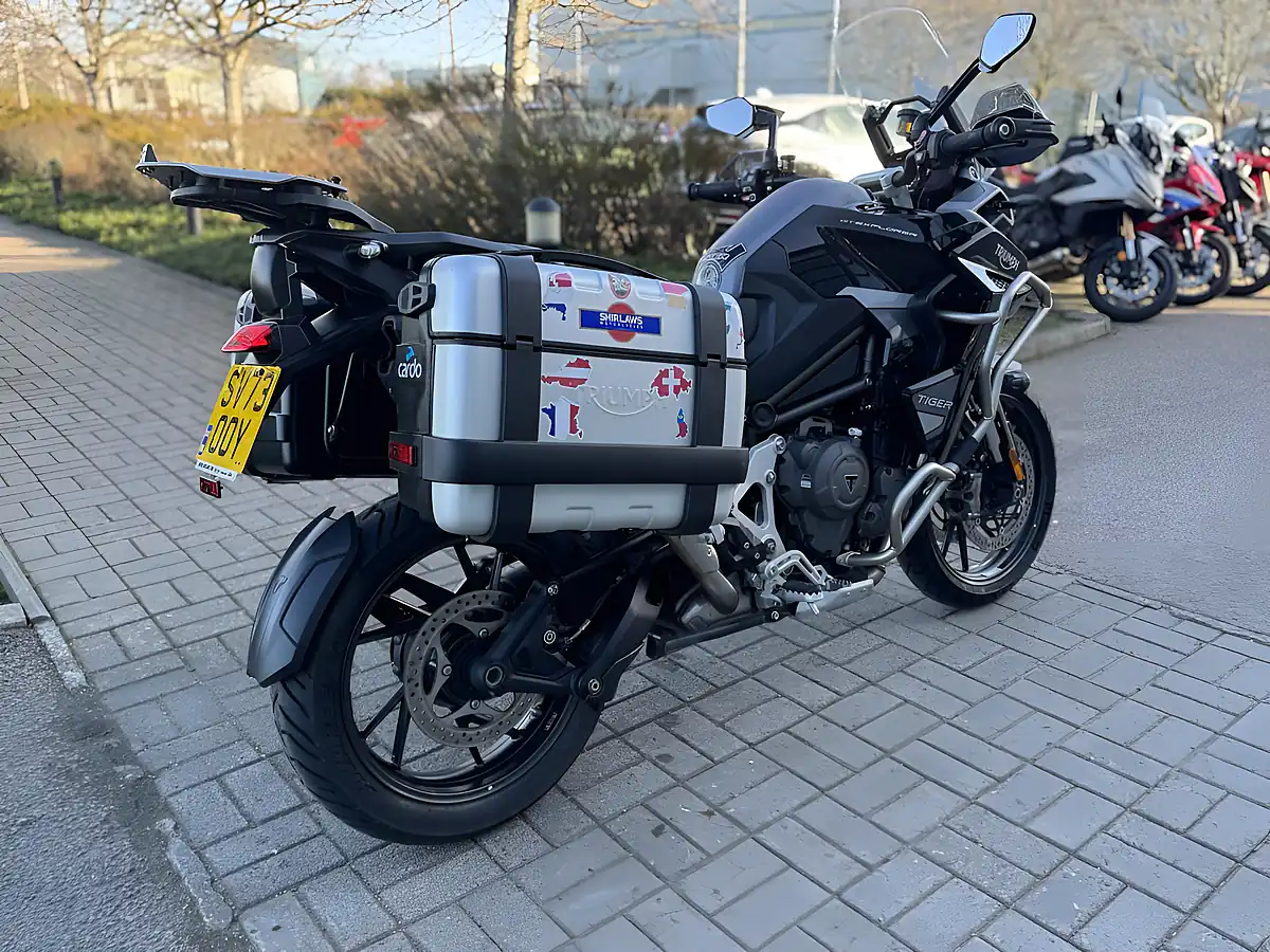 Used 2023 Triumph Tiger 1200 GT Explorer Black - Interior and Exterior details 9