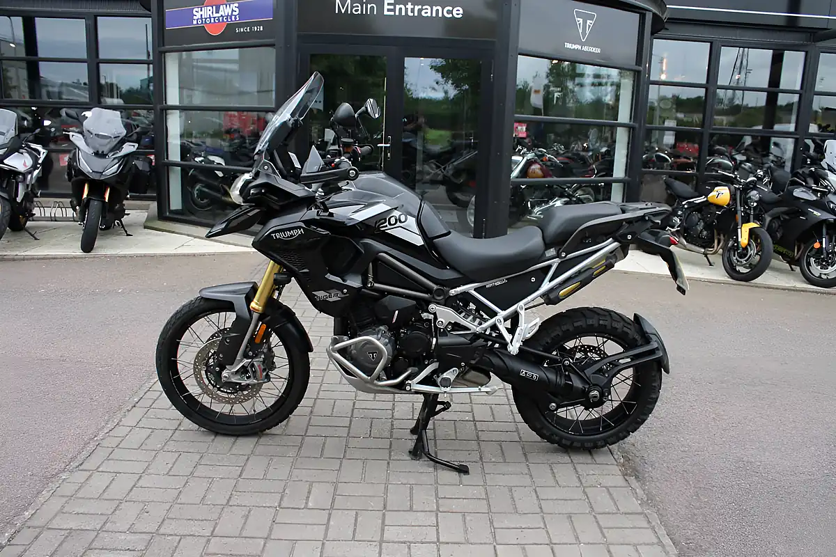 Used 2023 Triumph Tiger 1200 Rally Pro Black - Interior and Exterior details 8