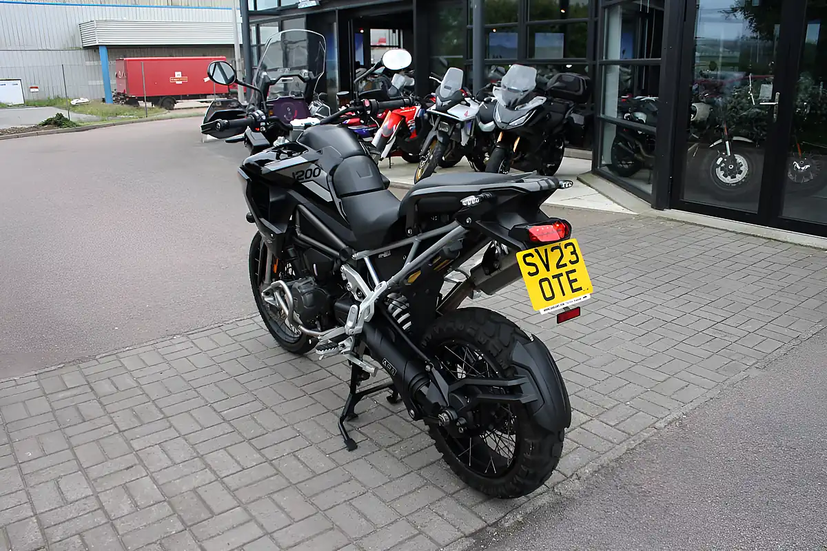 Used 2023 Triumph Tiger 1200 Rally Pro Black - Interior and Exterior details 9