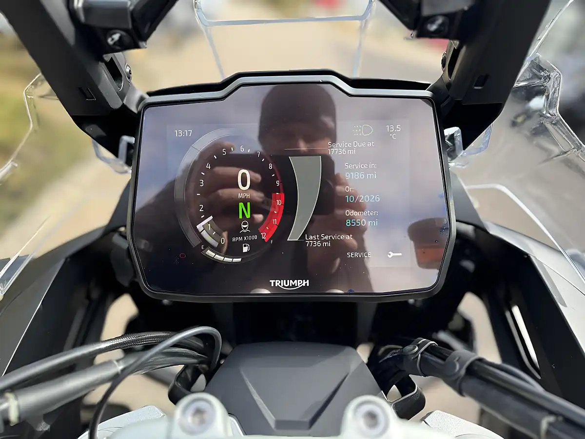 Used 2023 Triumph Tiger 1200 Rally Pro Black - Interior and Exterior details 9