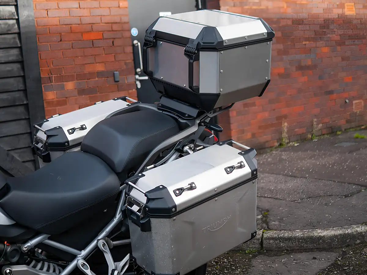 Used 2023 Triumph Tiger 1200 Rally Pro Snowdonia White - Interior and Exterior details 17
