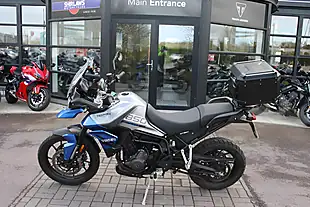 Used 2023 Triumph Tiger 850 Sport Grey/Blue - Interior and Exterior details 2