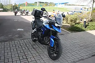 Used 2023 Triumph Tiger 850 Sport Grey/Blue - Interior and Exterior details 3