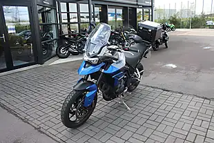 Used 2023 Triumph Tiger 850 Sport Grey/Blue - Interior and Exterior details 5