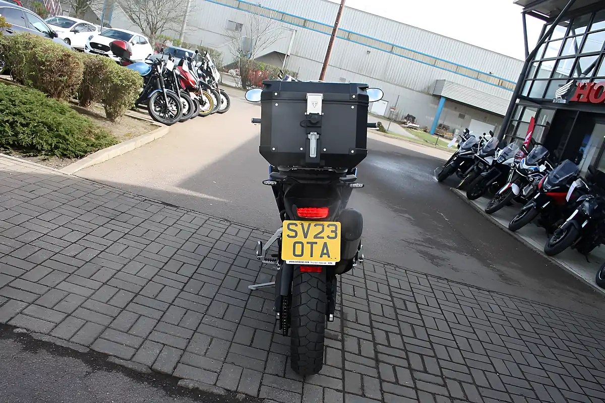 Used 2023 Triumph Tiger 850 Sport Grey/Blue - Interior and Exterior details 6