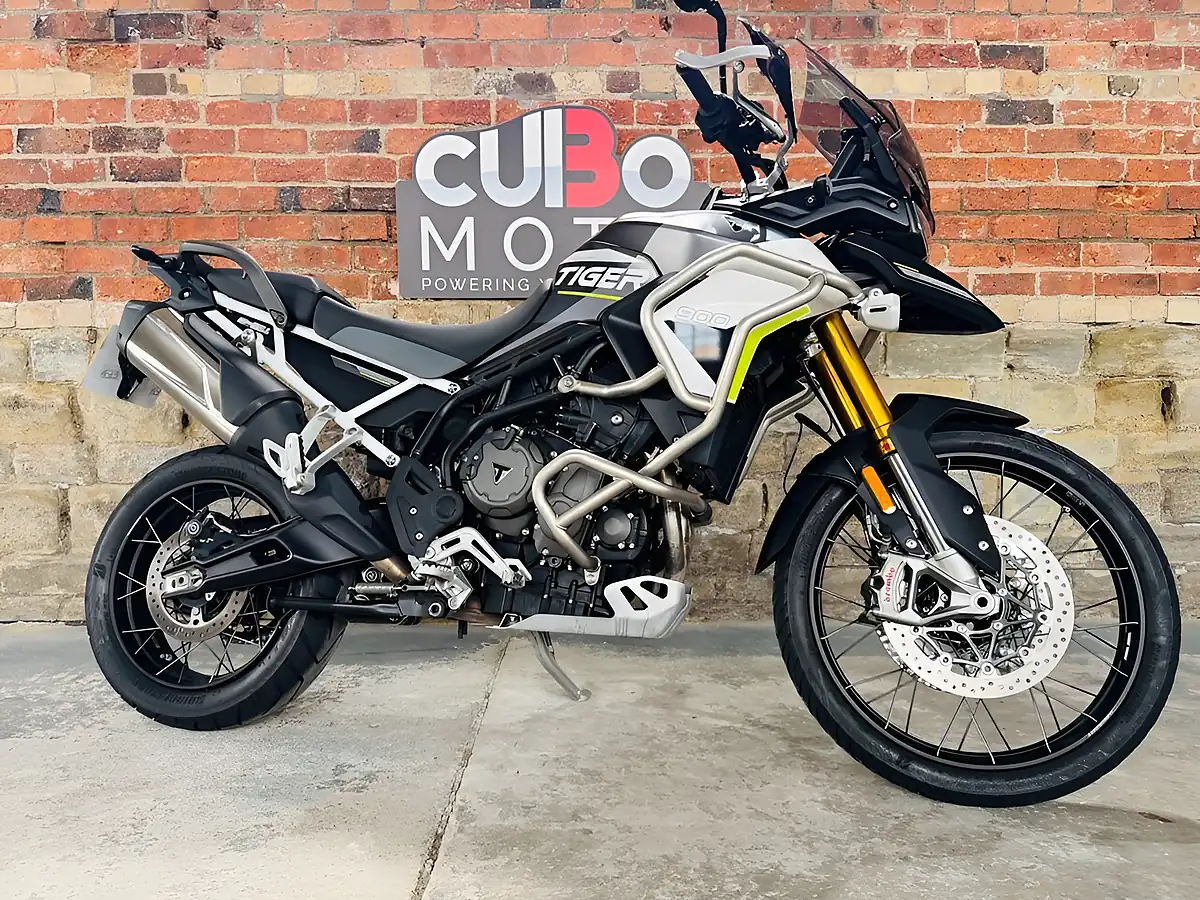 Used 2023 Triumph Tiger 900 Rally Aragon Edition Black - Front View