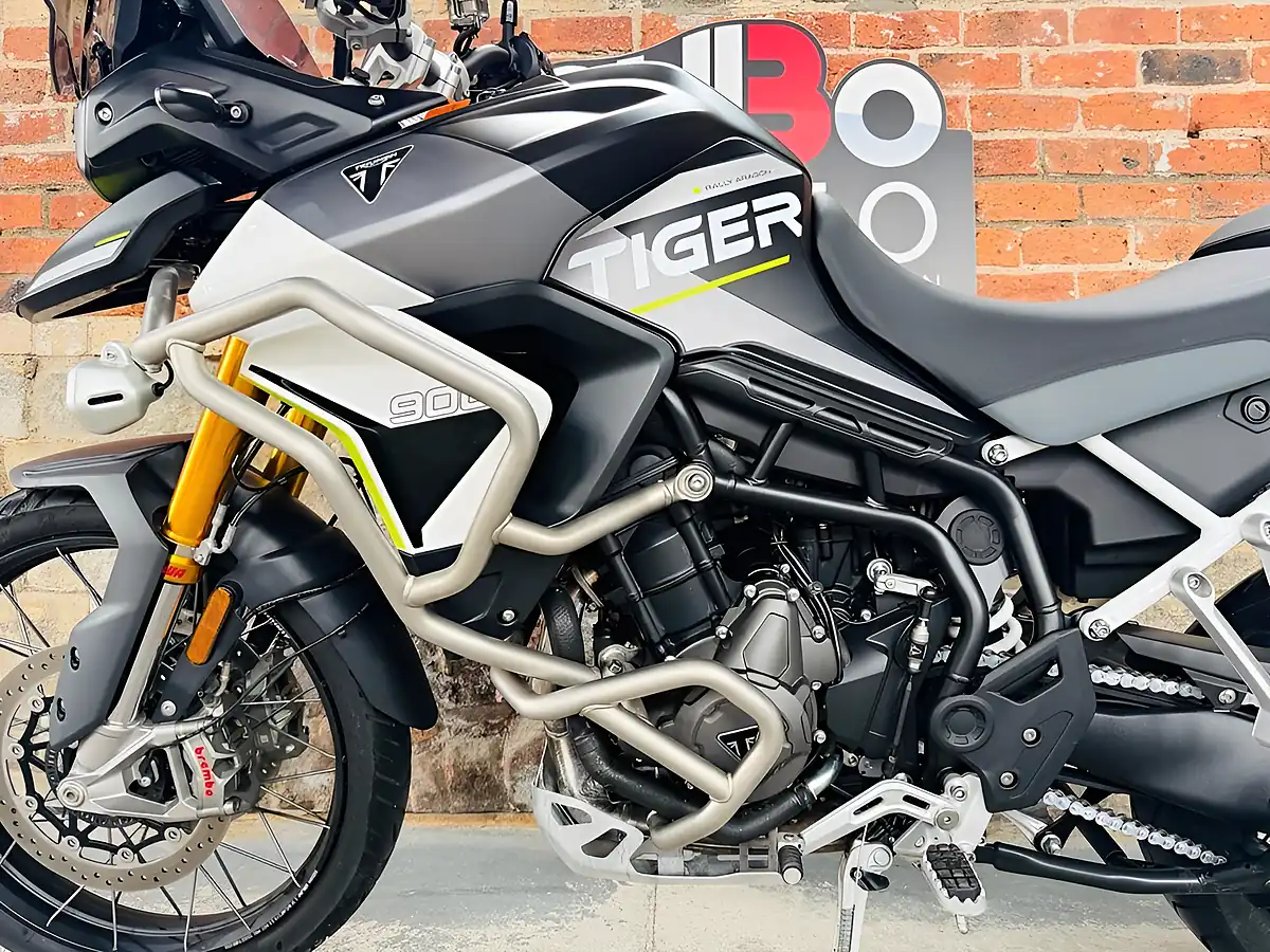 Used 2023 Triumph Tiger 900 Rally Aragon Edition Black - Interior and Exterior details 16