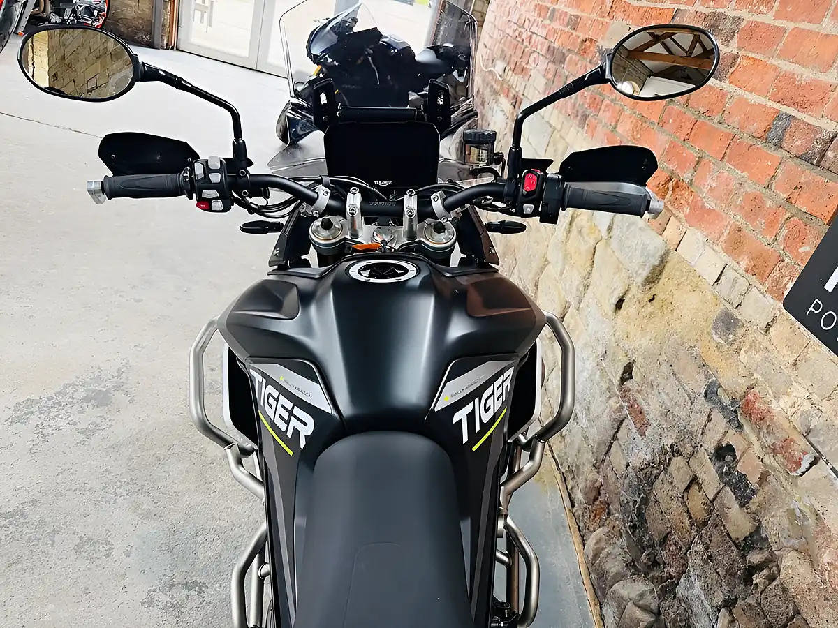 Used 2023 Triumph Tiger 900 Rally Aragon Edition Black - Interior and Exterior details 20