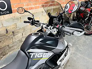 Used 2023 Triumph Tiger 900 Rally Aragon Edition Black - Interior and Exterior details 8