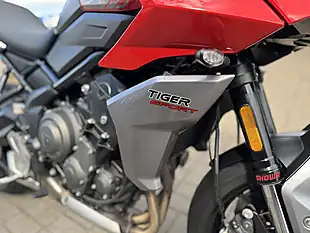 Used 2023 Triumph Tiger Sport 660 Red/Grey - Interior and Exterior details 15