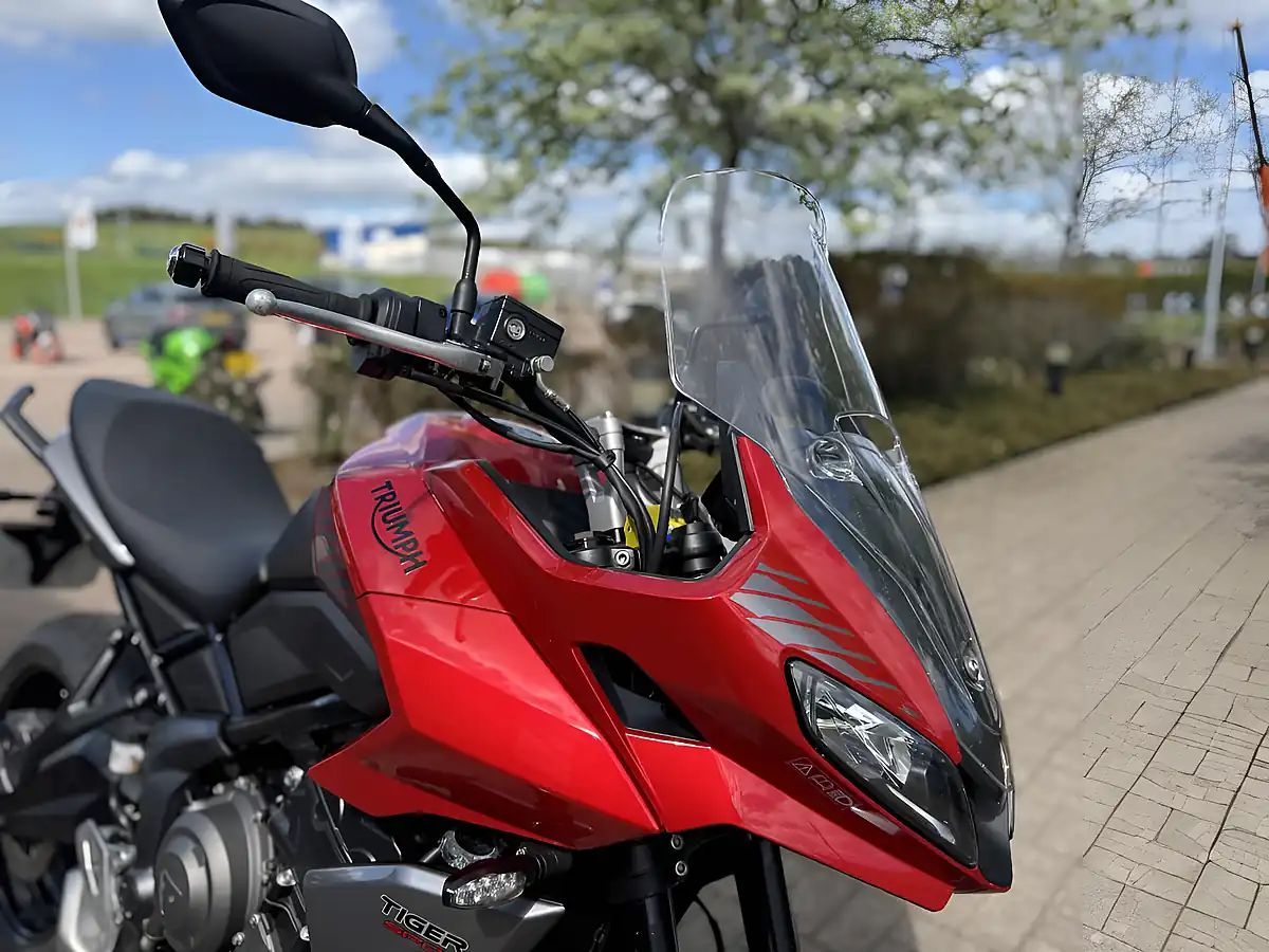 Used 2023 Triumph Tiger Sport 660 Red/Grey - Interior and Exterior details 17