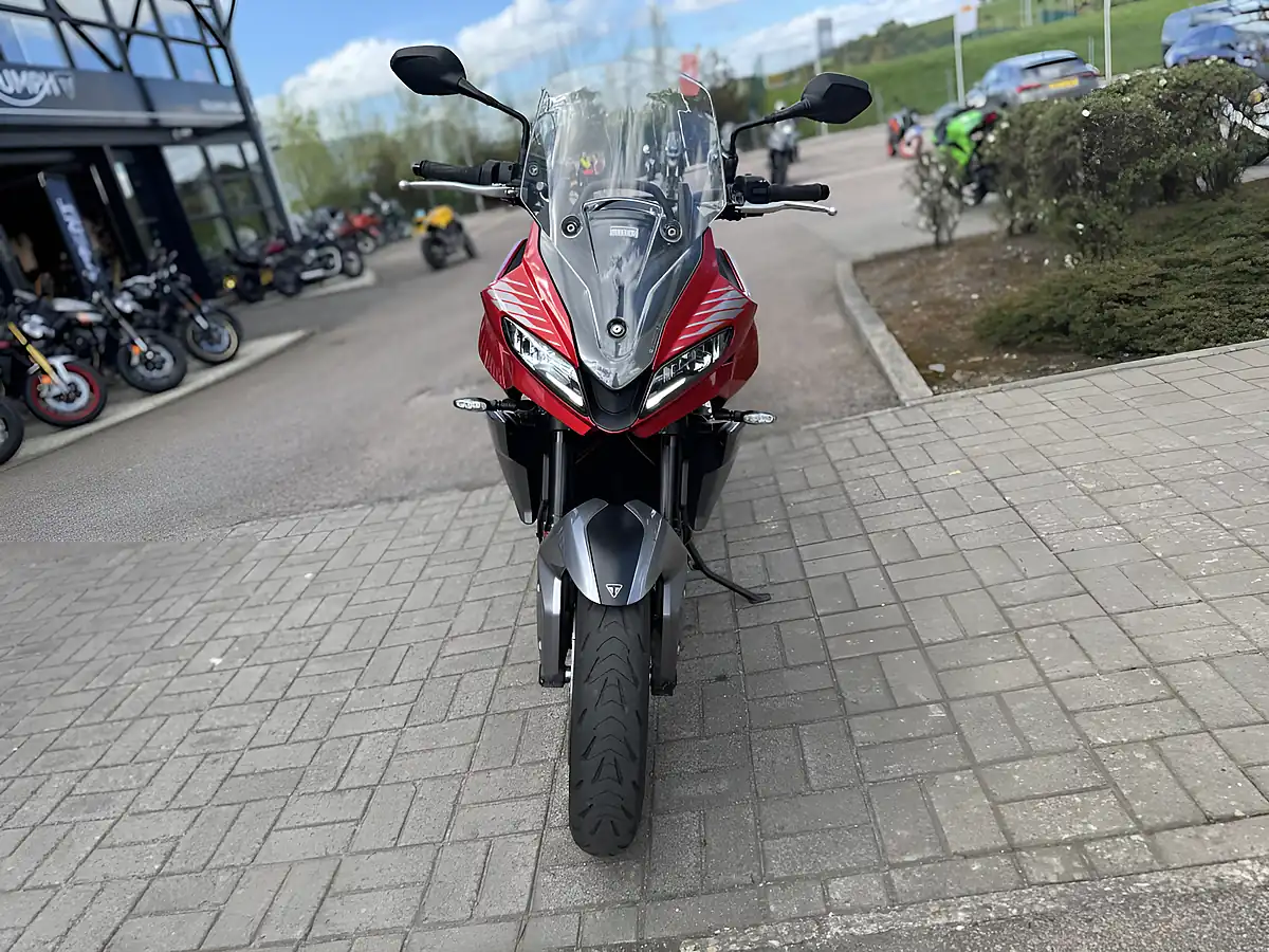 Used 2023 Triumph Tiger Sport 660 Red/Grey - Interior and Exterior details 5