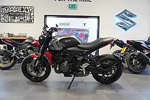 Used 2023 Triumph Trident 660 Silver Metallic - Interior and Exterior details 2