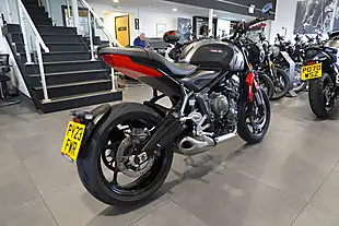 Used 2023 Triumph Trident 660 Silver Metallic - Interior and Exterior details 5