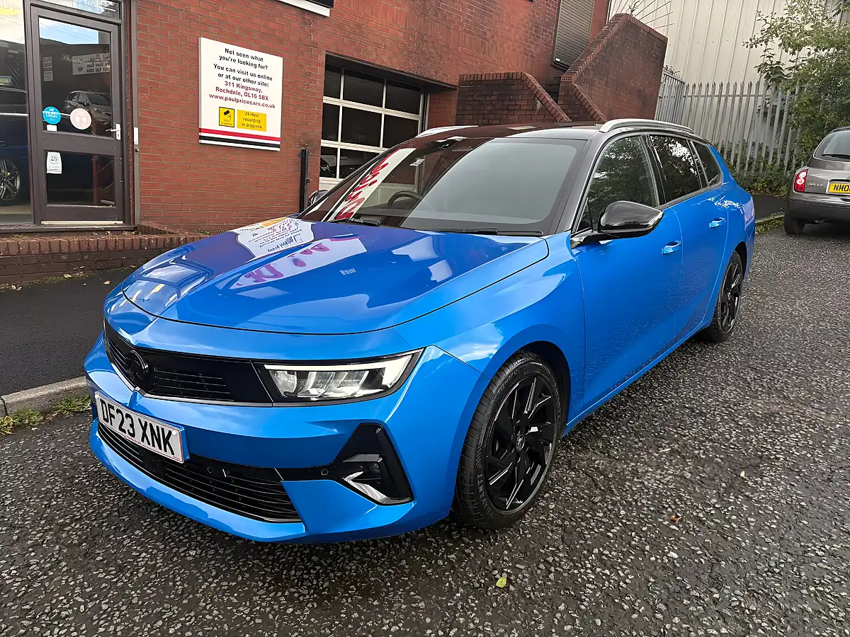 Used 2023 Vauxhall Astra Gs Blue - Interior and Exterior details 7