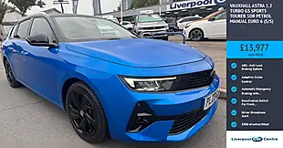 Used 2023 Vauxhall Astra Gs Sports Tourer Blue - Interior and Exterior details 5