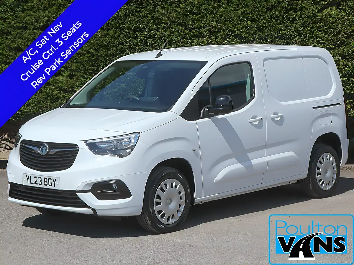 Used 2023 Vauxhall Combo 2300 Pro L1 Swb White - Front View