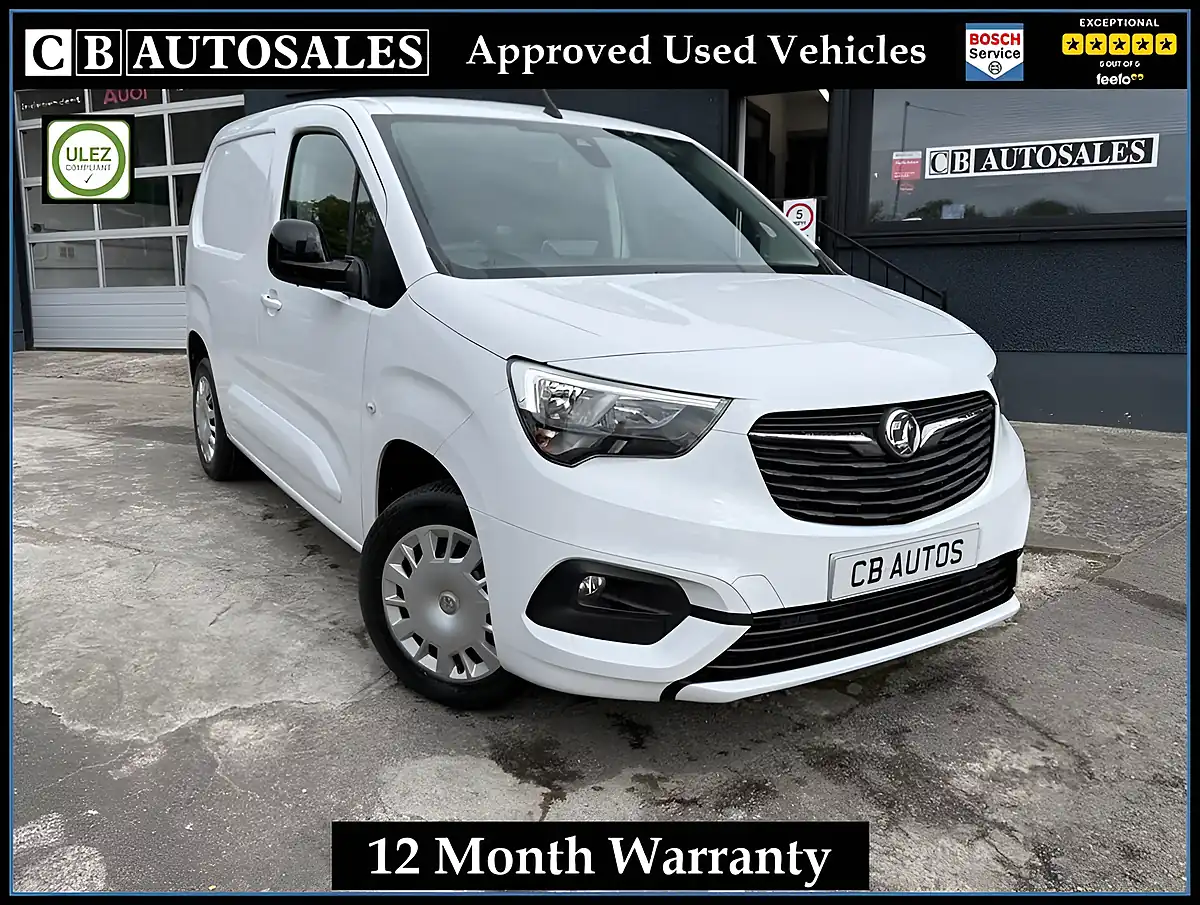 Used 2023 Vauxhall Combo 2300 Pro White - Front View