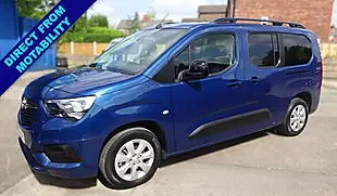 Used 2023 Vauxhall Combo Life Xl Wheelchair Access Blue - Interior and Exterior details 3