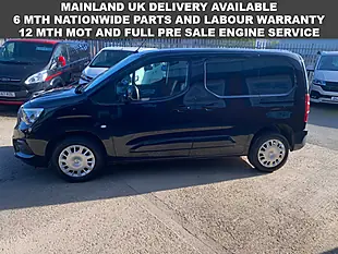 Used 2023 Vauxhall Combo Pro Black - Interior and Exterior details 5