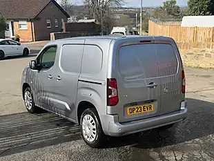 Used 2023 Vauxhall Combo Pro Grey - Interior and Exterior details 4