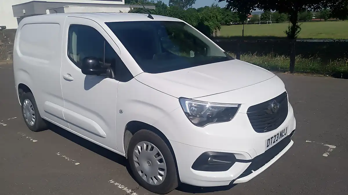 Used 2023 Vauxhall Combo Pro White - Front View