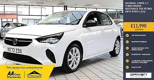 2023 Vauxhall Corsa 1.2 Turbo Design