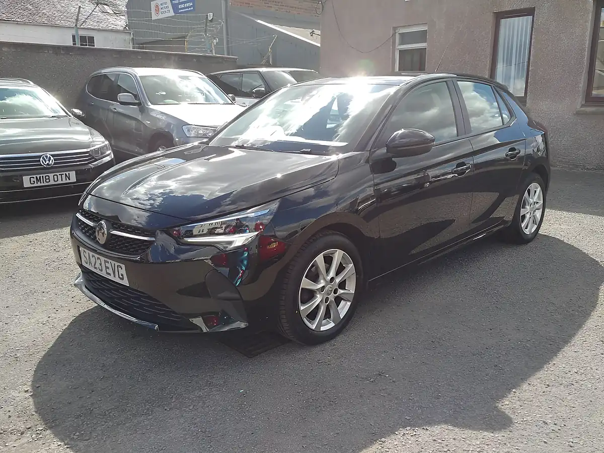 Used 2023 Vauxhall Corsa Design Black - Front View