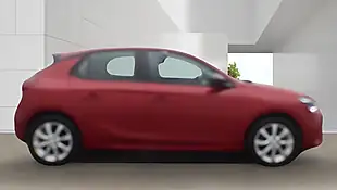 Used 2023 Vauxhall Corsa Design Red - Interior and Exterior details 5