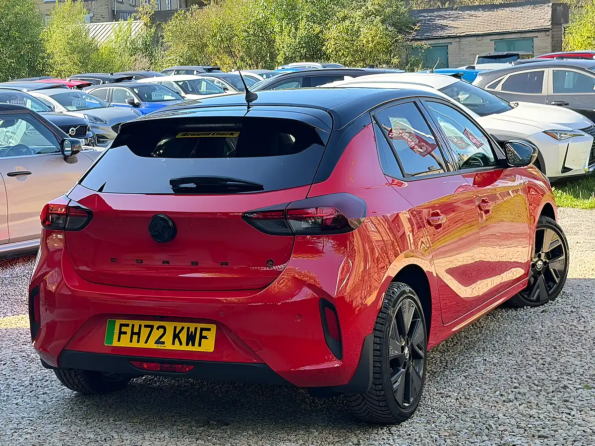 Used 2023 Vauxhall Corsa Electric Anniversary Edition Red - Interior and Exterior details 5