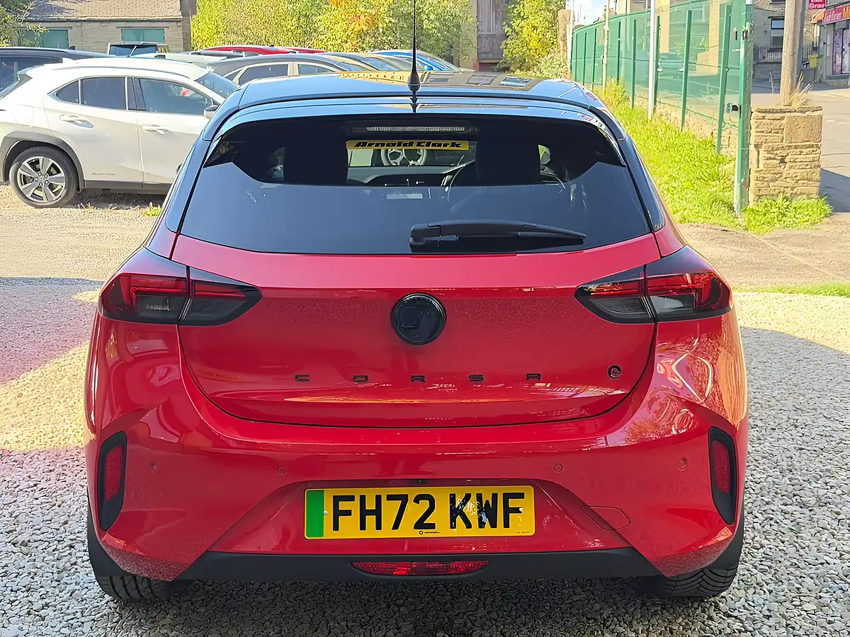 Used 2023 Vauxhall Corsa Electric Anniversary Edition Red - Interior and Exterior details 6
