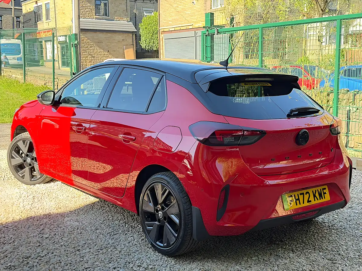 Used 2023 Vauxhall Corsa Electric Anniversary Edition Red - Interior and Exterior details 7