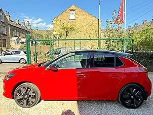 Used 2023 Vauxhall Corsa Electric Anniversary Edition Red - Interior and Exterior details 8