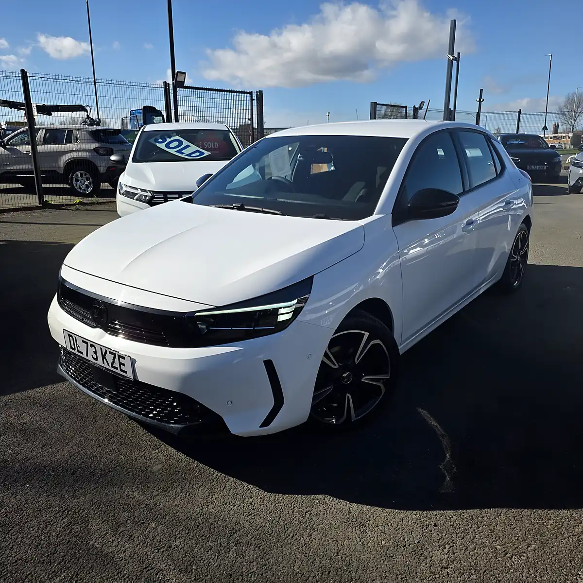 Used 2023 Vauxhall Corsa Gs Edition Summit White - Front View