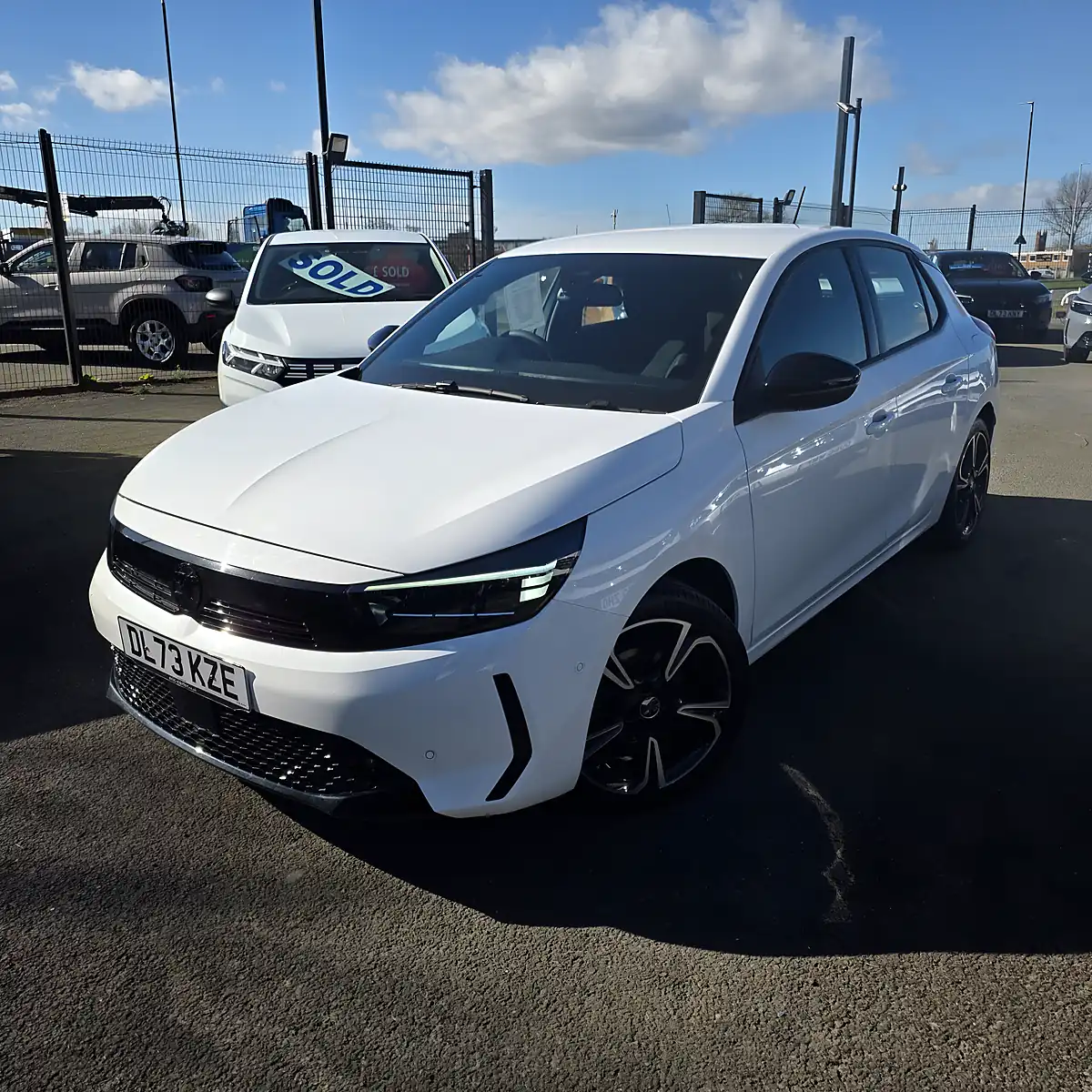 Used 2023 Vauxhall Corsa Gs Edition Summit White - Front View