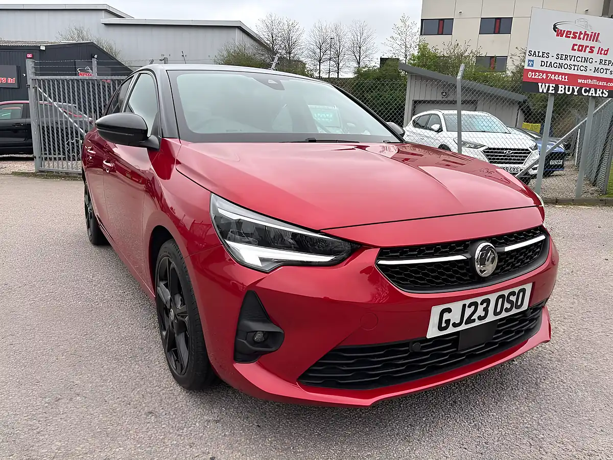 Used 2023 Vauxhall Corsa Gs Red - Front View