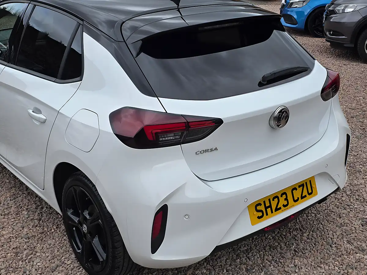 Used 2023 Vauxhall Corsa Gs White - Interior and Exterior details 17
